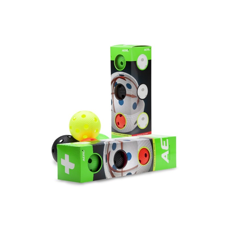 Aero Plus Ball Colour 4-pack